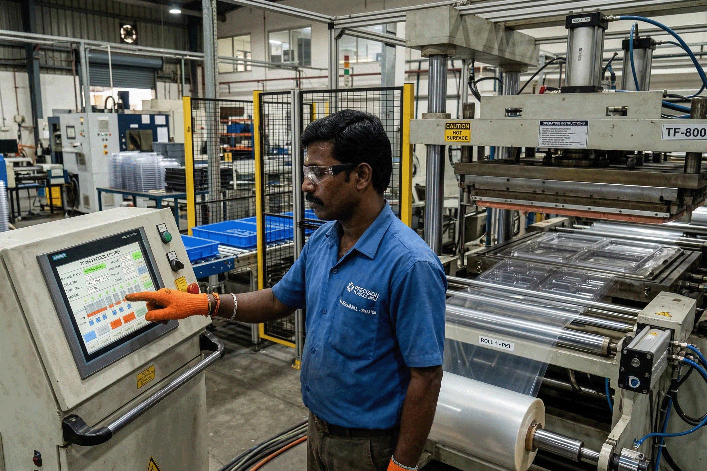 Manufacturing worker